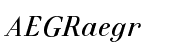 Felina Serif Bold Italic