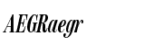 FB Moderno Compressed Semibold Italic