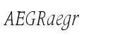 Frutiger&reg; Serif Pro Condensed Light Italic