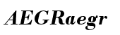 Monotype Bodoni Bold Italic