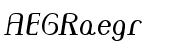 Monolith Roman Swash Italic