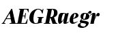 Zocalo Display Bold Italic
