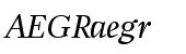 Zocalo Display Regular Italic