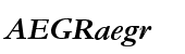 Monotype Garamond&reg; WGL Bold Italic
