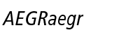 Frutiger&reg; Pro 58 Condensed Italic