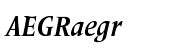 Frutiger&reg; Serif Pro Condensed Bold Italic