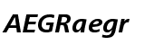 Frutiger&reg; Next W1G Bold Italic