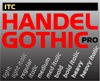 ITC Handel Gothic&trade; Italic Volume