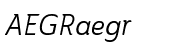 Ainslie Condensed Regular Italic