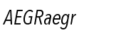 Avenir&reg; Next Pro Condensed Italic