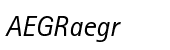 Rotis&reg; Sans Serif Pro 56 Italic