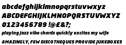 Neo® Sans Pro Cyrillic Ultra Italic