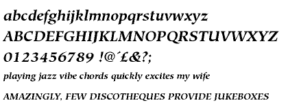 Hiroshige&trade; Bold Italic