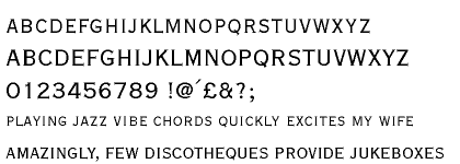 Copperplate Gothic&trade; 29 BC