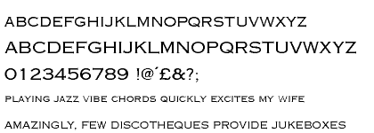 Copperplate Gothic&trade; 32 AB