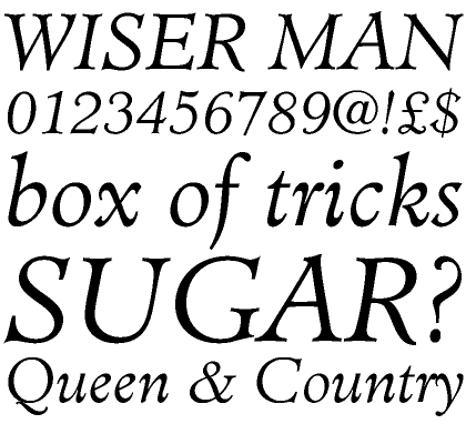 Minister&trade; Light Italic