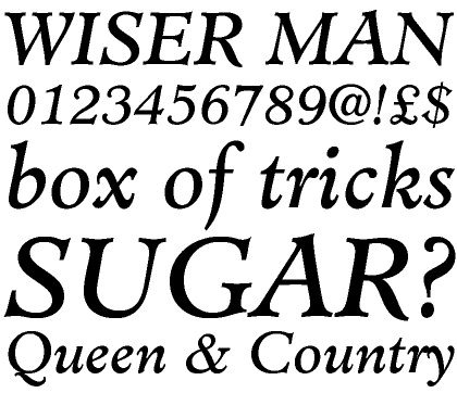 Minister&trade; Book Italic