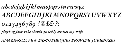 Garamond&trade; 3 Bold Italic OsF