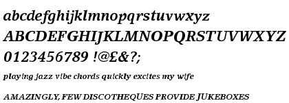 LinoLetter™ Bold Italic