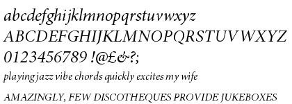 Minion™ Pro Italic Subhead