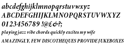 Minion™ Pro Bold Condensed Italic Subhead