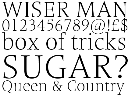 Frutiger&reg; Serif Pro Light