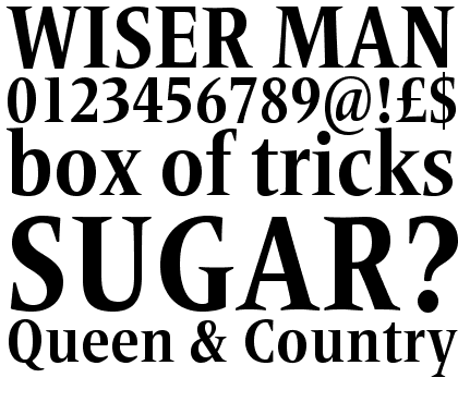 Frutiger&reg; Serif Pro Condensed Bold