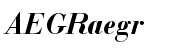 Bauer Bodoni&reg; Bold Italic