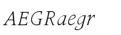 Frutiger&reg; Serif Pro Light Italic