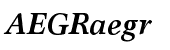 Garth Graphic Bold Italic