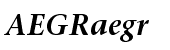 ITC Stone&reg; Serif Semibold Italic
