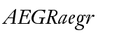 Janson Text&trade; Std 56 Italic