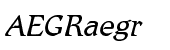 Letraset Romic&trade; Light Italic