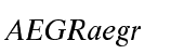 Life Regular Italic