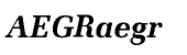 Melior&reg; CE Bold Italic