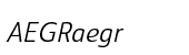 Savigny Regular Condensed Italic