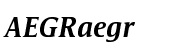 Satero&reg; Serif Pro Medium Italic