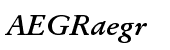 Stempel Garamond&trade; Std Bold Italic