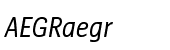 Spiegel Condensed Regular Italic