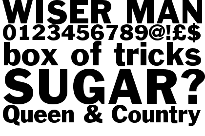 Franklin Gothic� No. 2 Roman