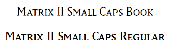 Matrix II Small Caps
