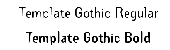 Template Gothic
