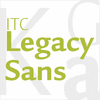 ITC Legacy&trade; Sans Condensed Family