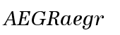 Antiqua URW 2015 Regular Italic