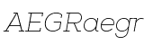 Nexa Slab Thin Italic