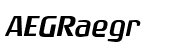 Rogue Sans Extended Light Italic