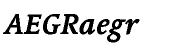 Linotype Syntax&trade; Serif Bold Italic