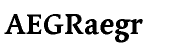 Linotype Syntax&trade; Serif Bold OsF