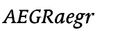 Linotype Syntax&trade; Serif Medium Italic OsF