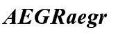 Times New Roman&reg; Seven Bold Italic